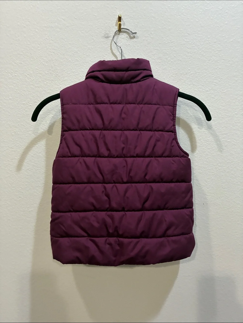 The Children's Place Plum Quilted Puffer Vest